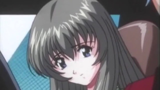 BDSM japanese young mounts cock in Anime movie
