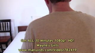 Summer's Strip BDSM Play
